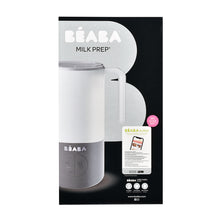Load image into Gallery viewer, Beaba Milk Prep Bottle &amp; Drinks Preparer - White Grey (BS Plug)
