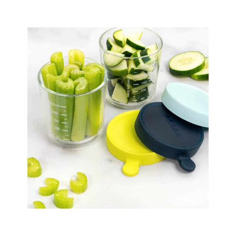 Beaba Multiportions 5oz Silicone Tray - Neon