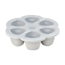 Load image into Gallery viewer, Beaba Multiportions Silicone Freezer Tray 6 x 150ml - Grey
