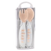 Beaba 2nd Stage Training Fork & Spoon with Case - Nude