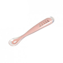 Load image into Gallery viewer, Beaba 1st Stage Silicone Spoon - Velvet Grey
