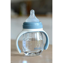 Load image into Gallery viewer, Beaba 2-in-1 Bottle to Sippy Learning Cup 210ml - Windy Blue
