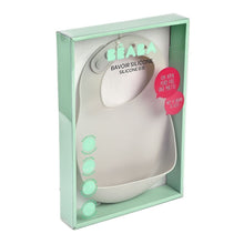 Load image into Gallery viewer, Beaba Silicone Bib - Light Mist
