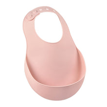 Load image into Gallery viewer, Beaba Silicone Bib - Pink
