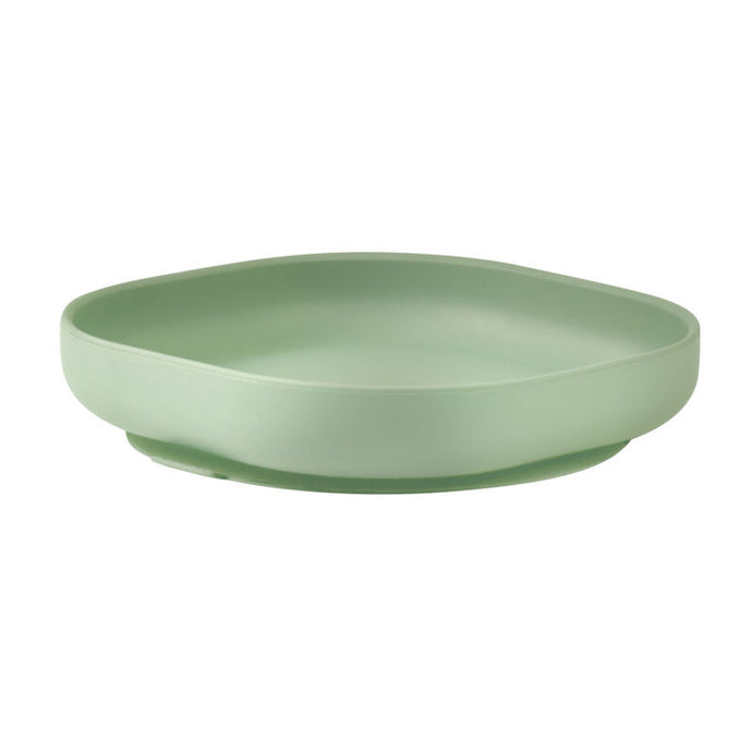 Beaba Silicone Suction Plate - Sage Green
