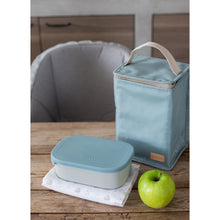 Load image into Gallery viewer, Beaba Stainless Steel Lunch Box - Baltic Blue
