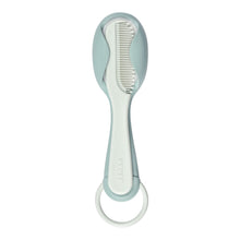 Load image into Gallery viewer, Beaba Baby Brush &amp; Comb - Green Blue
