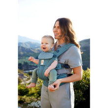 Load image into Gallery viewer, Ergobaby Omni Breeze Baby Carrier - Twilight Blue Daisies
