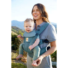 Load image into Gallery viewer, Ergobaby Omni Breeze Baby Carrier - Twilight Blue Daisies
