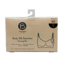 Load image into Gallery viewer, Bravado Designs Body Silk Seamless Nursing Bra - Sustainable - Black S
