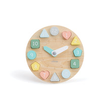 Load image into Gallery viewer, Bubble Wooden Clock
