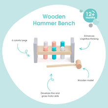 Load image into Gallery viewer, Bubble Wooden Hammer Bench
