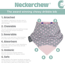 Load image into Gallery viewer, Cheeky Chompers Neckerchew - Polkadot Pink

