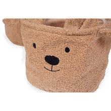 Load image into Gallery viewer, Childhome Teddy Storage Basket - Brown - 25x20x20CM
