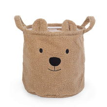 Load image into Gallery viewer, Childhome Teddy Storage Basket - Brown - 30x30x30CM
