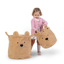 Load image into Gallery viewer, Childhome Teddy Storage Basket - Brown - 40x40x40CM
