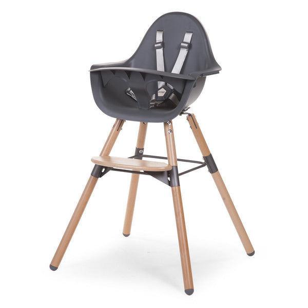 Childhome Evolu 2 High Chair - Natural Anthracite