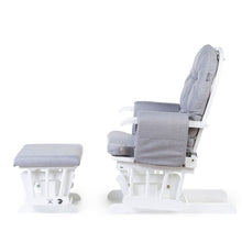 Load image into Gallery viewer, Childhome Gliding Chair Round with Footrest - Grey
