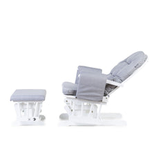 Load image into Gallery viewer, Childhome Gliding Chair Round with Footrest - Grey
