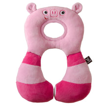 Load image into Gallery viewer, Benbat Travel Friends Total Support Headrest 1-4yrs - Pig
