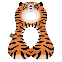 Load image into Gallery viewer, Benbat Travel Friends Savannah Total Support Headrest 1-4yrs - Tiger
