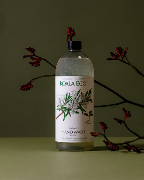 Koala Eco Natural Hand Wash Rosalina & Peppermint Essential Oil - 1L Refill