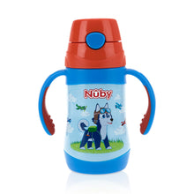 Load image into Gallery viewer, Nuby Stainless Steel Clik-it Flip-it Cup 280ml - Malamute Pilots
