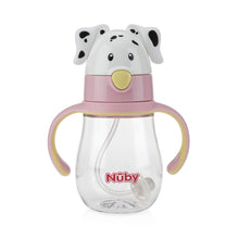 Load image into Gallery viewer, Nuby 360 Flip-it Dalmatian Cup 400ml - Pink
