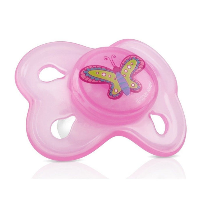 Nuby Mini Brites Butterfly with Oval Baglet - Pink