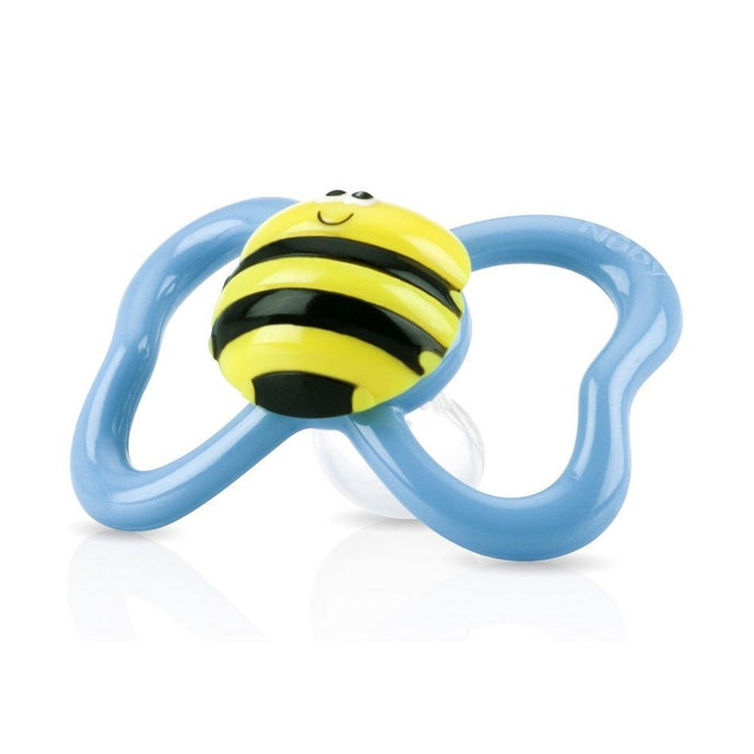 Nuby 3D Paci-Pals with Oval Baglet - Bee