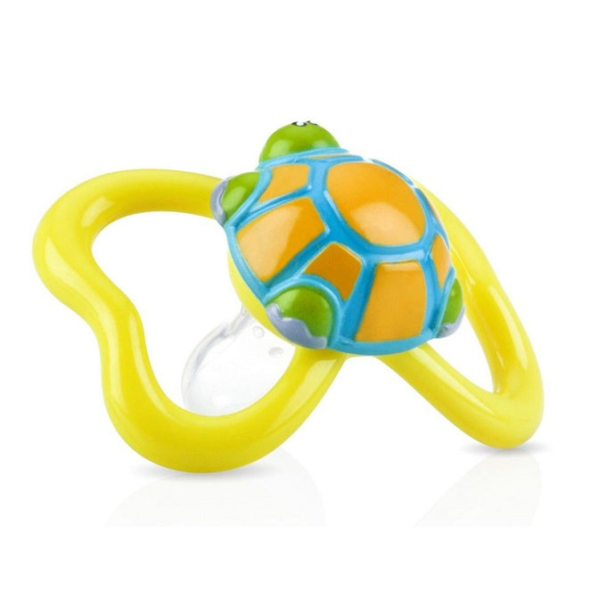 Nuby 3D Paci-Pals with Oval Baglet - Turtle