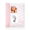 Pearhead Chevron Babybook - Pink