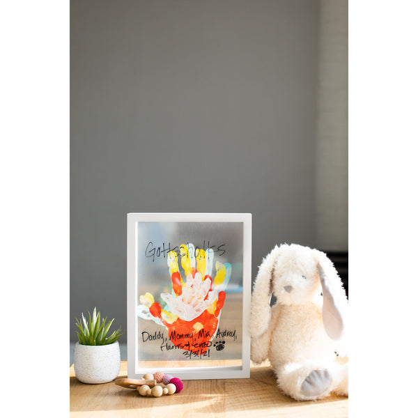 Pearhead Clear Family Print Frame - White – Bloom Connect SG