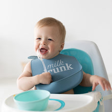 Load image into Gallery viewer, Pearhead Silicone Bib 2 Pack - Milk Drunk
