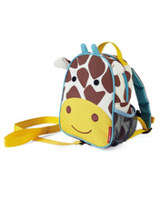 Load image into Gallery viewer, Skip Hop Zoo Mini Backpack with Reins - Giraffe
