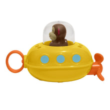Load image into Gallery viewer, Skip Hop Zoo Bath Pull &amp; Go Monkey Submarine
