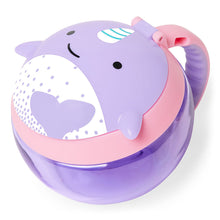 Load image into Gallery viewer, Skip Hop Zoo Snack Cup - Narwhal
