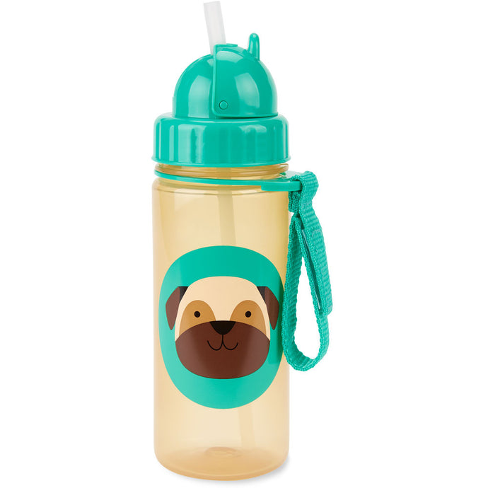 Skip Hop Zoo PP Straw Bottle - Pug