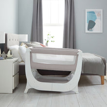 Load image into Gallery viewer, Shnuggle Air Bedside Crib - Stone Grey
