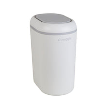 Load image into Gallery viewer, Shnuggle Eco-Touch Nappy Bin - White/Grey
