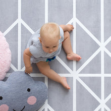 Load image into Gallery viewer, Toddlekind Prettier Puzzle Playmat - Nordic - Pebble
