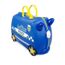 Load image into Gallery viewer, Trunki Ride on Luggage - Percy Police Car
