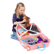 Load image into Gallery viewer, Trunki Ride on Luggage - Flossi Flamingo
