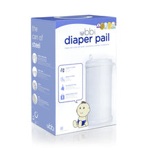 Load image into Gallery viewer, Ubbi Nappy Pail - White
