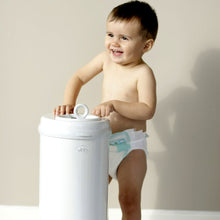 Load image into Gallery viewer, Ubbi Nappy Pail - White
