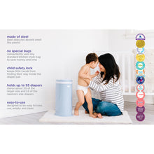 Load image into Gallery viewer, Ubbi Nappy Pail - Marble
